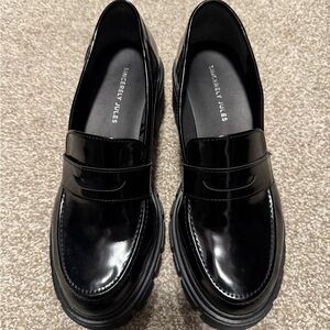 Sincerly Jules Black Loafers for Women
